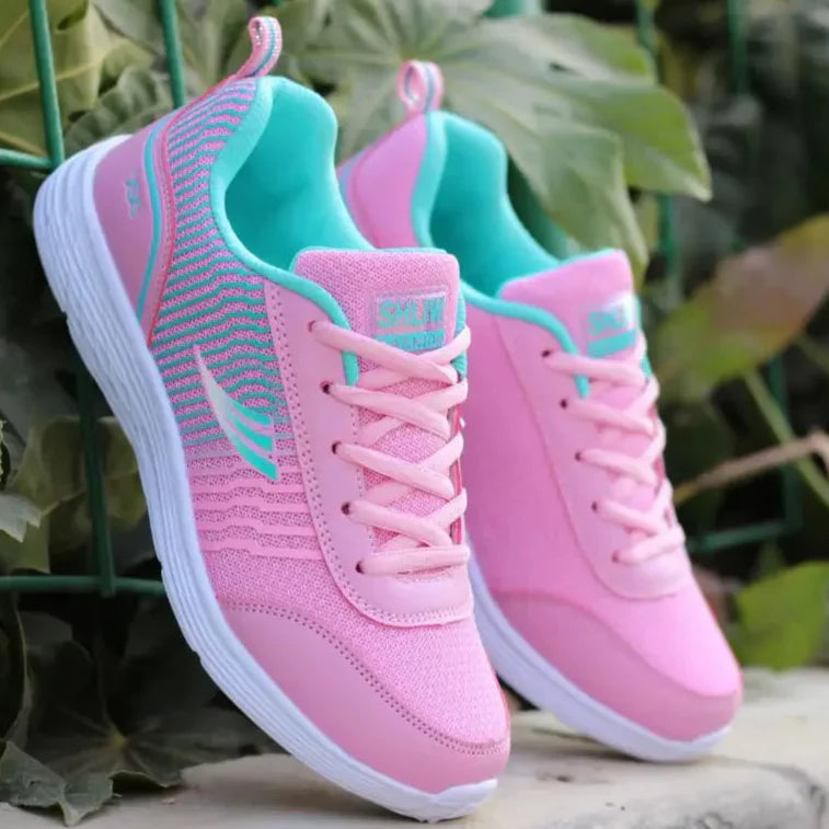 “AirStitch LX” Ultra-Light Daily Women’s Sneakers — Korean Fashion Vulcanized Flats for Spring & Autumn Comfort Travel