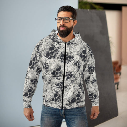 Boneyard Ripper: Zip Hoodie for the Cold-Blooded