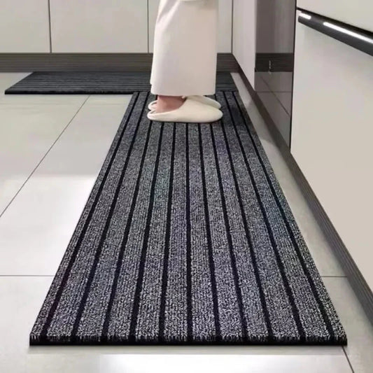 “Oil Slick Savior: The Kitchen Mat That Doesn’t Slip, Cry, or Apologize” By Lizard Vigilante — For Those Who Fry Loud.