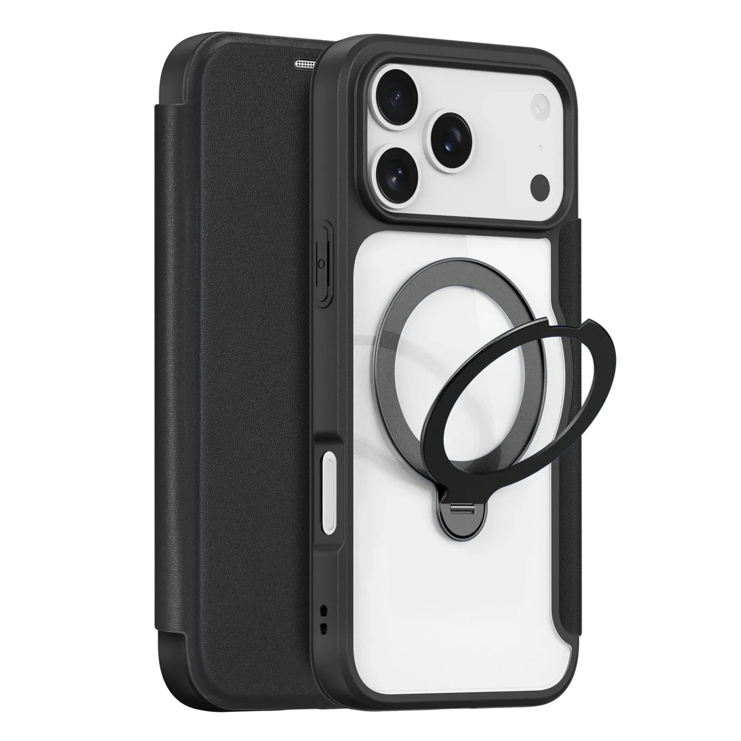 DUX DUCIS Armored MagSafe iPhone 17 Pro Max Case — Military-Grade Magnetic Stand Fortress