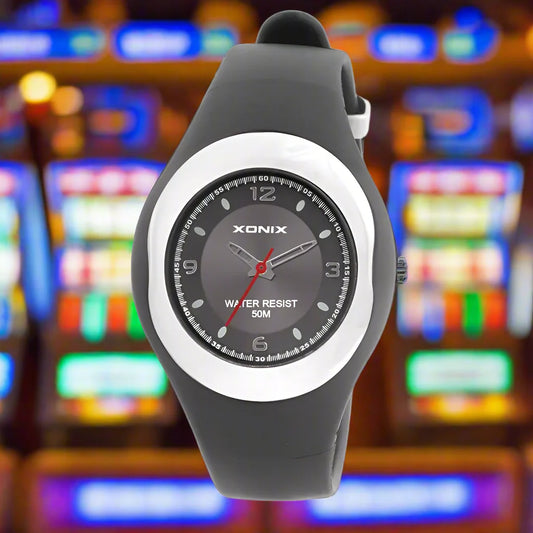 SplashDash by XONIX – Women's 50M Waterproof Sport Quartz Watch for Swimming, Diving & Everyday Awesome