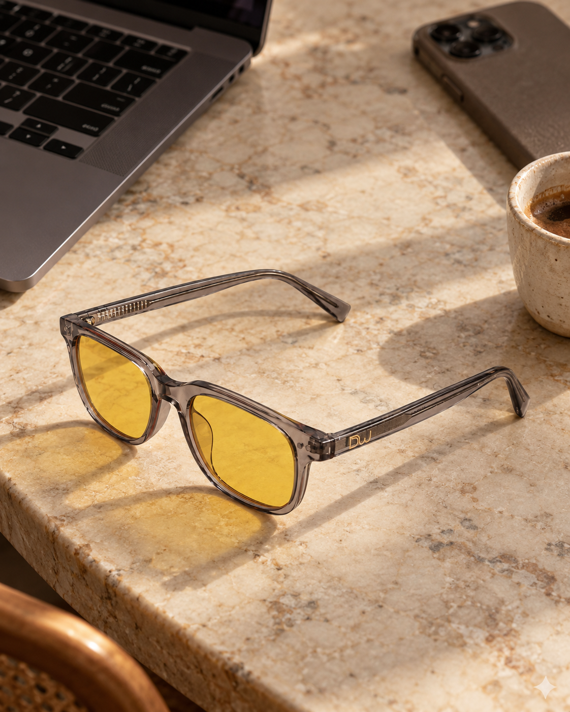 Smokey Quartz Computer Glasses – DreamWalkerz Crystal Collection