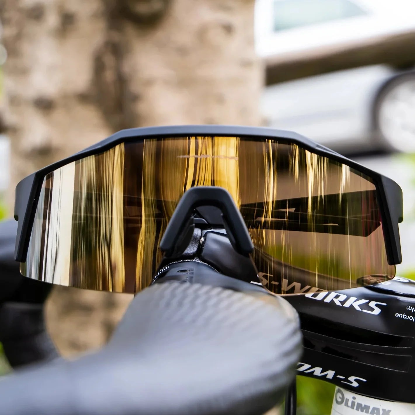 Purple Afterburn Y2K Street-Racer Sunglasses – UV400 Shield for Cyclists, Gamers, Rebels & Headliners