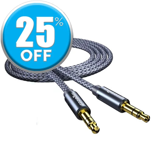 Essager 3.5mm Male to 3.5mm Male Aux Cable 1.2 Meter