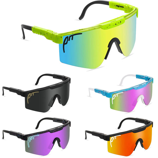 Pit Viper HyperVibe UV400 Cycling Glasses  — Outdoor MTB Sports Goggles for Men & Women