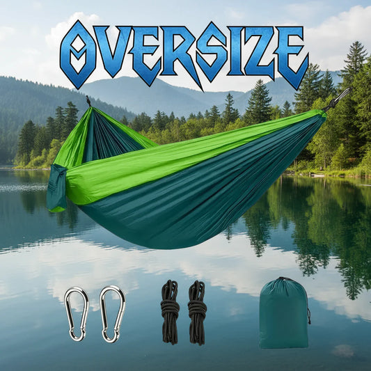 🏕️ Nissi Spinning Hammock 200KG Max — Portable Nylon Throne for Campfires, Chaos & Backyard Legends