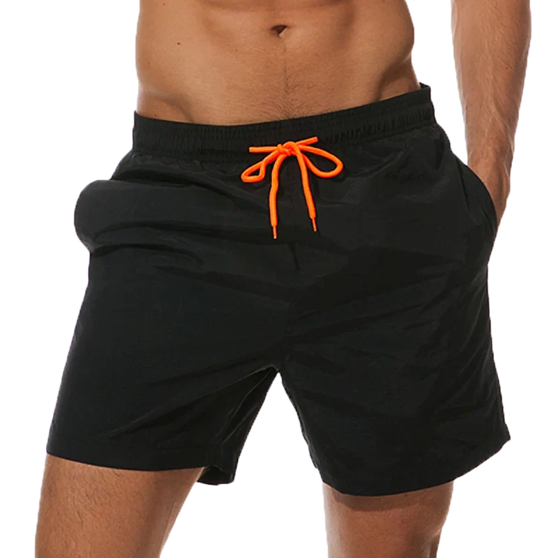 ESCATCH Quick Dry Surf Command Board Shorts – Summer Beach Swimwear for Men in Revealing Gray and More