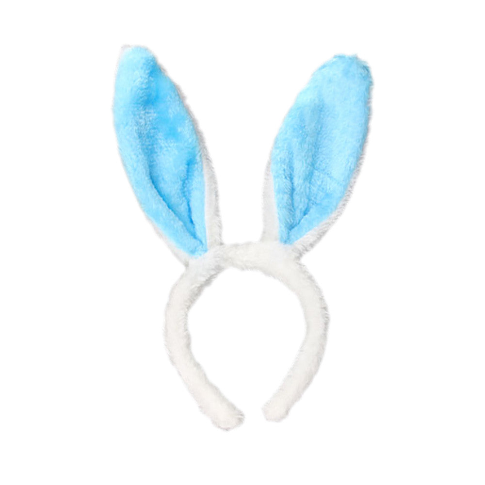FluffPop Bunny Band – Soft Plush Rabbit Ear Headband for Women & Girls (Cosplay, Parties, Easter Fun!)