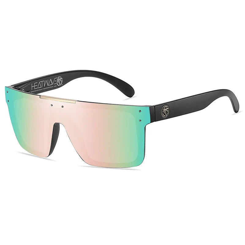 HEAT WAVE: OVERDRIVE Polarized Lens Cyclone-Glam UV400 Sunglasses – Lizard Vigilante Limited Run Edition
