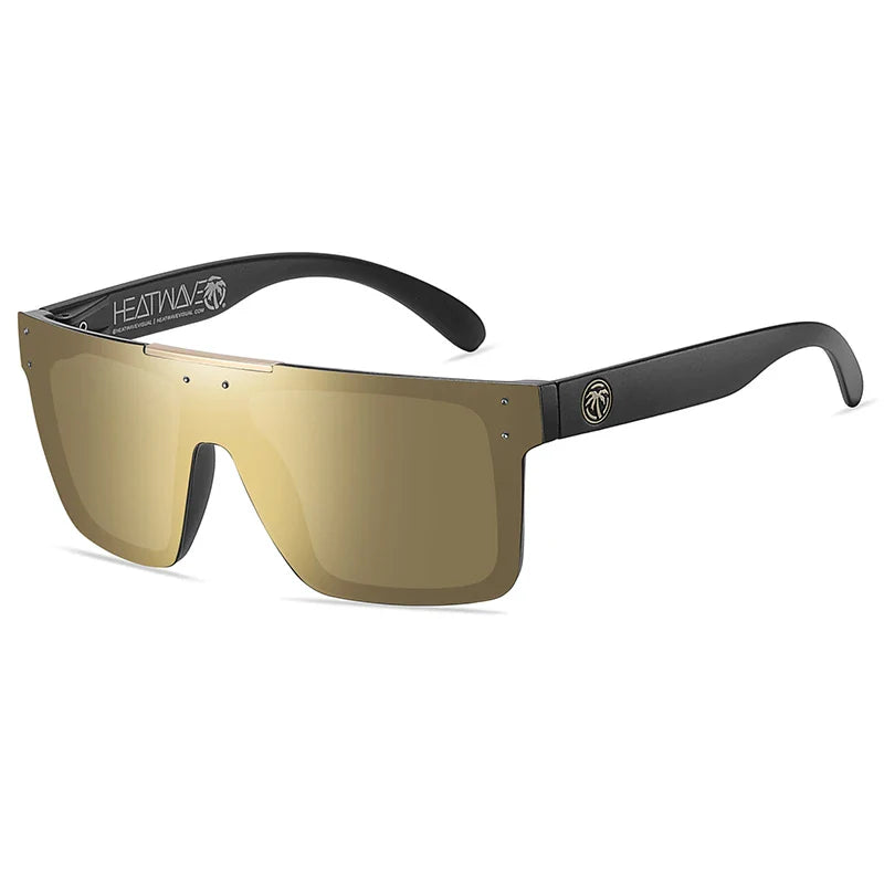 HEAT WAVE: OVERDRIVE Polarized Lens Cyclone-Glam UV400 Sunglasses – Lizard Vigilante Limited Run Edition