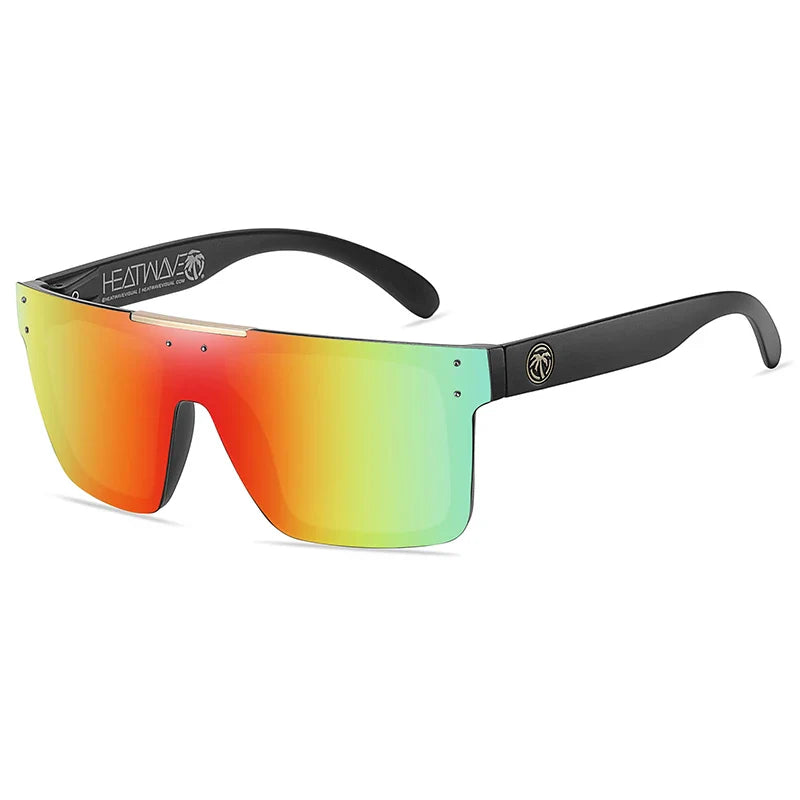 HEAT WAVE: OVERDRIVE Polarized Lens Cyclone-Glam UV400 Sunglasses – Lizard Vigilante Limited Run Edition