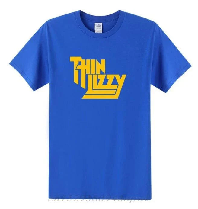 Thin Lizzy Heavy Metal Rock Band T-Shirt – Classic Cotton Tee for True Fans