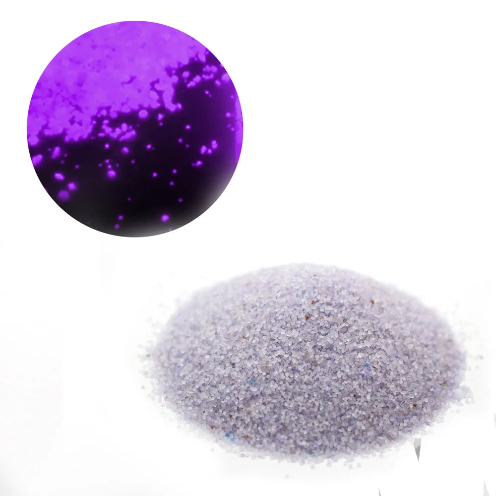 GlowGrain Luminous Sand Powder – Long-Lasting Glow Pigment for DIY Crafts, Art, and Holiday Decorations 🌙✨