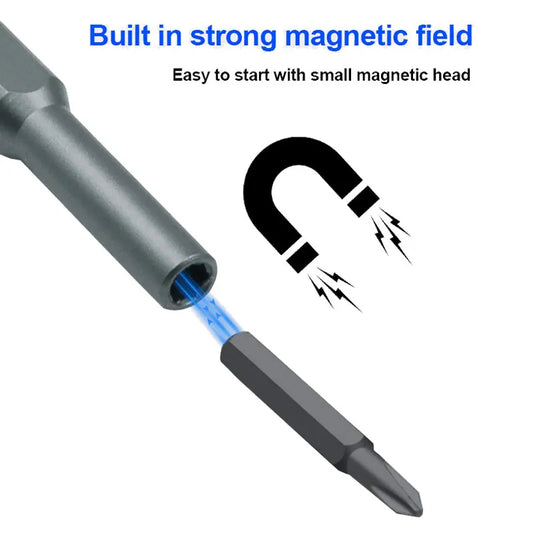 Precision Magnetic Screwdriver Set - 62-in-1 Toolkit for Electronics Repair