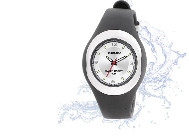 SplashDash by XONIX – Women's 50M Waterproof Sport Quartz Watch for Swimming, Diving & Everyday Awesome