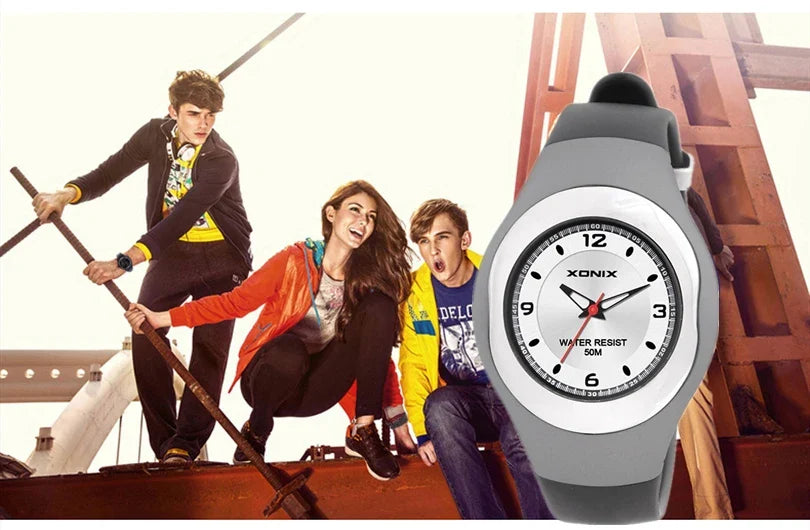 SplashDash by XONIX – Women's 50M Waterproof Sport Quartz Watch for Swimming, Diving & Everyday Awesome