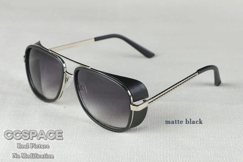 Fashion Male Sunglasses Retro Vintage Eyewear Steampunk Sun Glasses