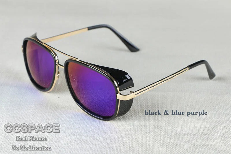 Fashion Male Sunglasses Retro Vintage Eyewear Steampunk Sun Glasses