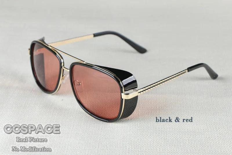 Fashion Male Sunglasses Retro Vintage Eyewear Steampunk Sun Glasses