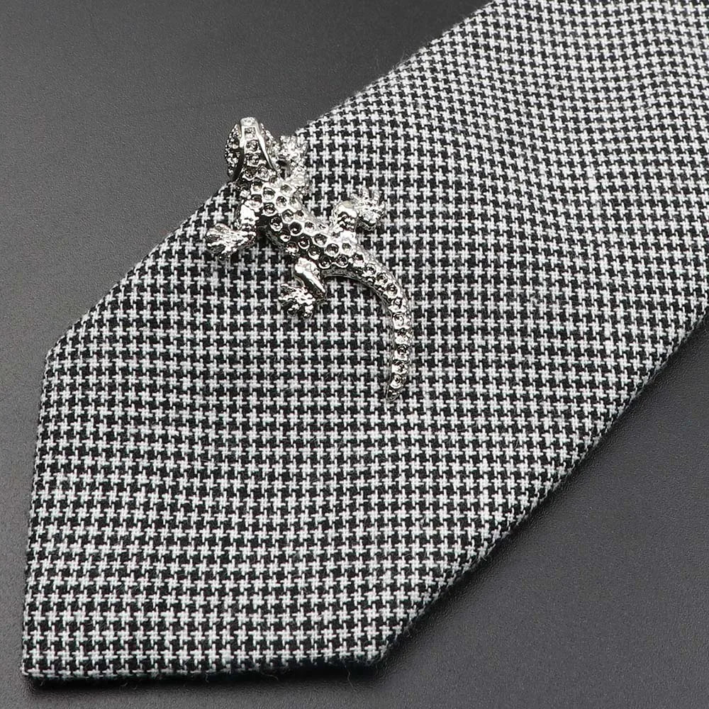 Men's Fashionable Lizard Shape Tie Pin Tie Clip