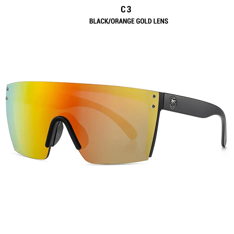 Heat Wave Tactical Luxe Sunglasses – UV400 gradient conjoined lens eyewear for high-stakes sport &amp; outdoor ops
