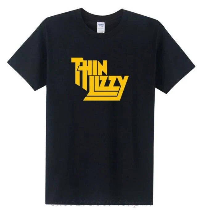 Thin Lizzy Heavy Metal Rock Band T-Shirt – Classic Cotton Tee for True Fans