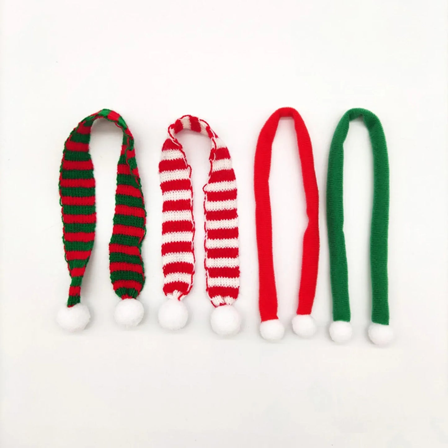 Cute Christmas Hat & Scarf Set for Pets - Perfect for Lizards, Chickens, and Guinea Pigs