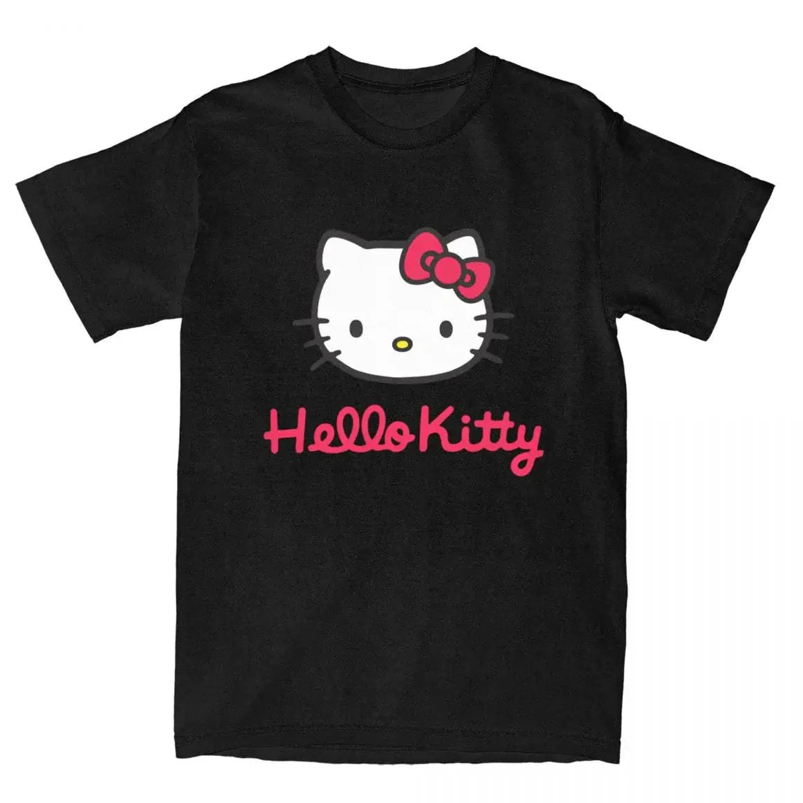 Hello Kitty Vintage T-Shirt for Men & Women - Cotton All-Season Casual Tee