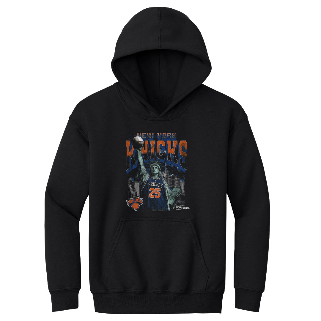 Mikal Bridges New York Knicks Statue Of Liberty WHT