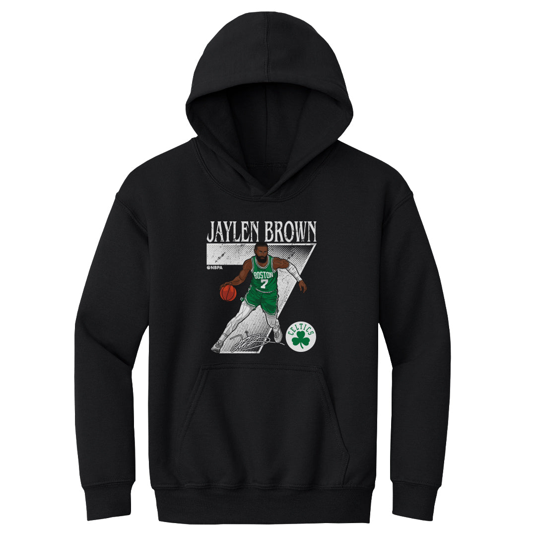 Jaylen Brown Boston Celtics Number WHT
