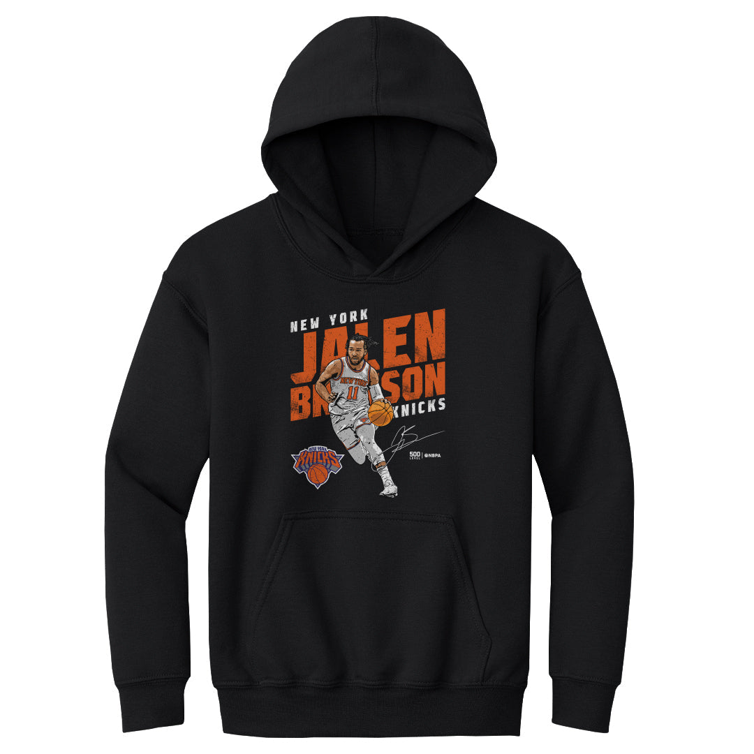 Jalen Brunson New York Knicks Slant WHT