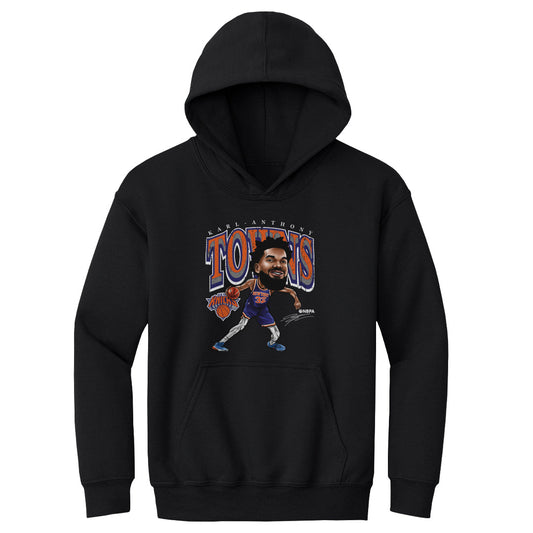 Karl-Anthony Towns New York Knicks Cartoon WHT