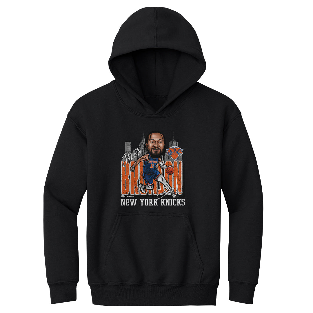 Jalen Brunson New York Knicks Cartoon City Cartoon WHT