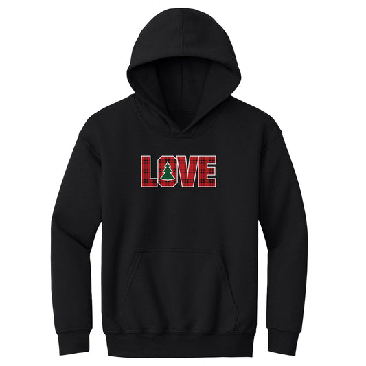 Christmas LOVE Christmas Plaid WHT