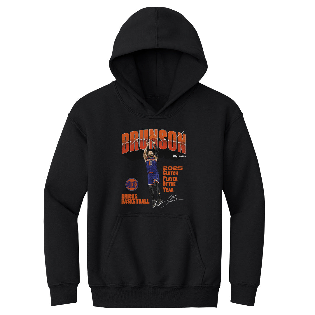 Jalen Brunson New York Knicks 2025 Clutch Player Of The Year WHT