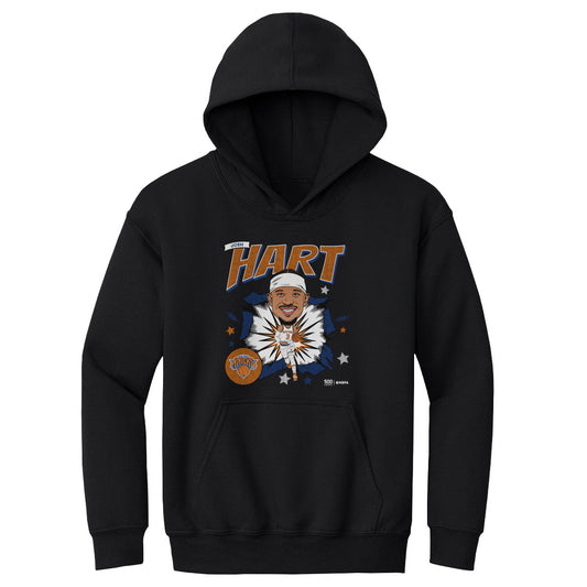 Josh Hart New York Knicks Caricature WHT
