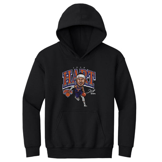 Josh Hart New York Knicks Cartoon WHT