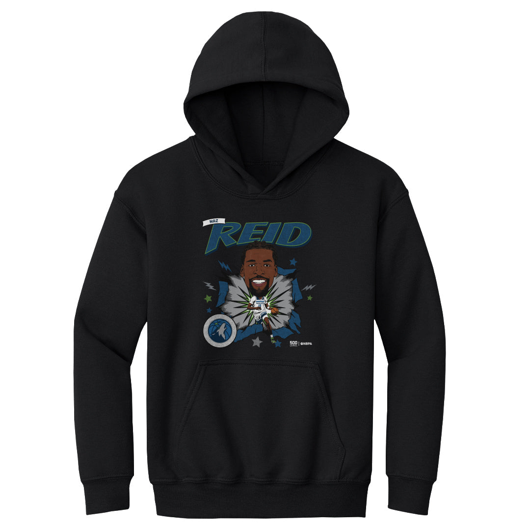 Naz Reid Minnesota Timberwolves Caricature WHT