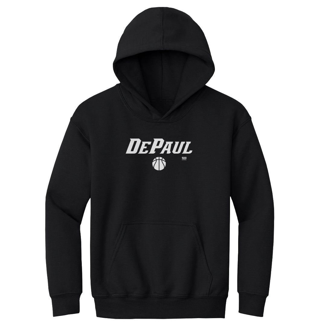 DePaul Blue Demons Basketball Minimalist WHT