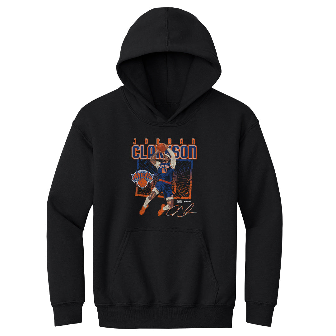 Jordan Clarkson New York Knicks Shattered WHT