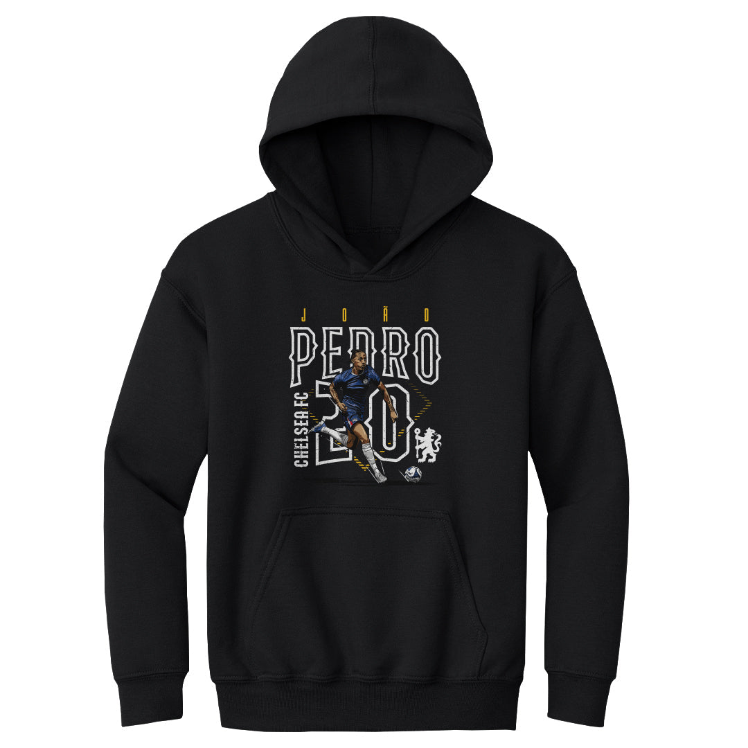 Joao Pedro Chelsea FC Outline Number WHT