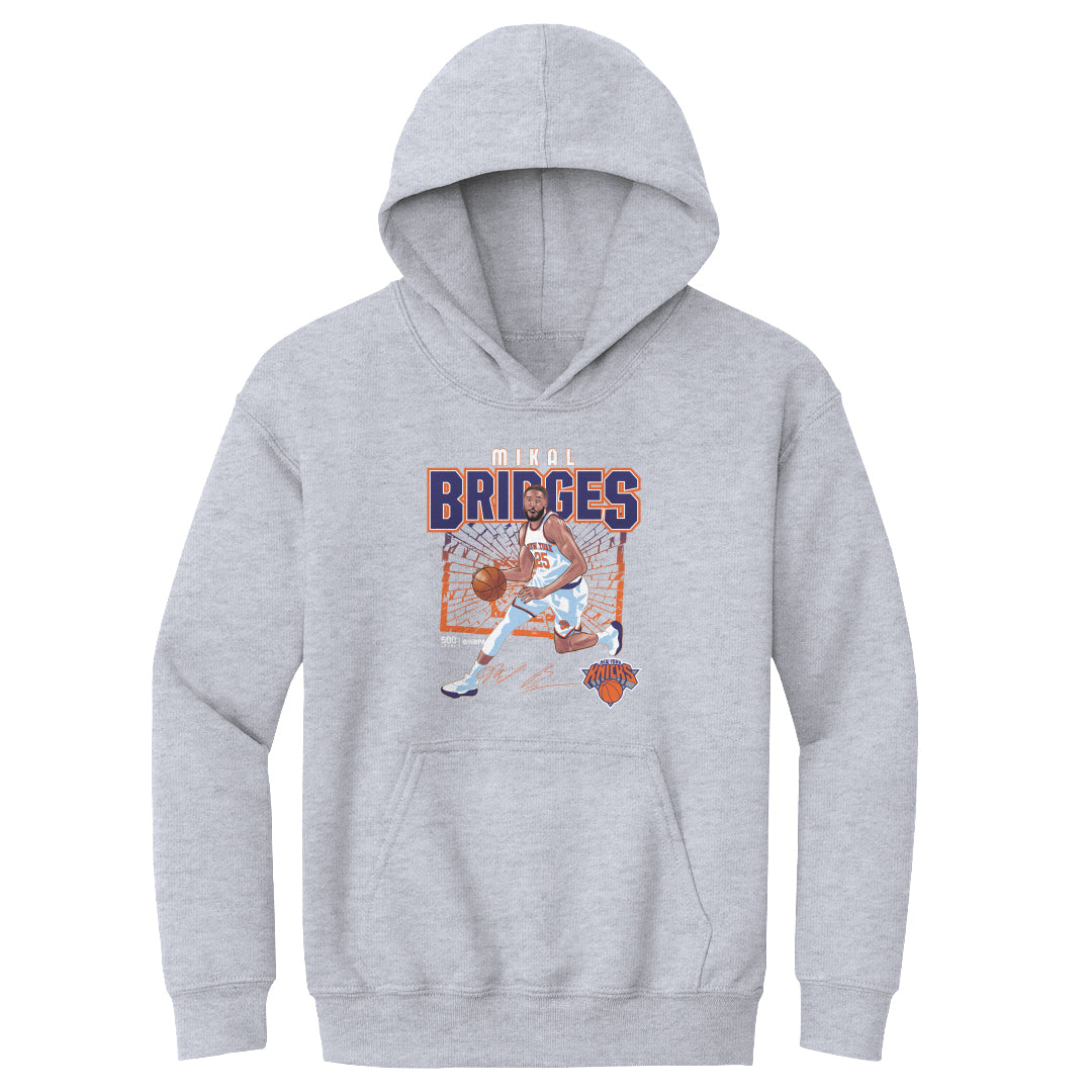 Mikal Bridges New York Knicks Shattered WHT