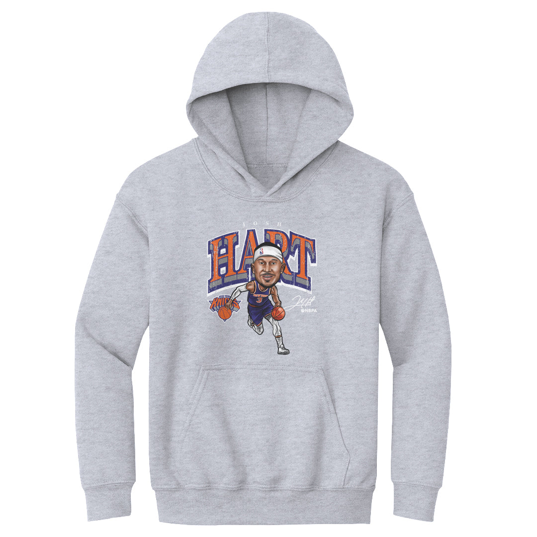 Josh Hart New York Knicks Cartoon WHT