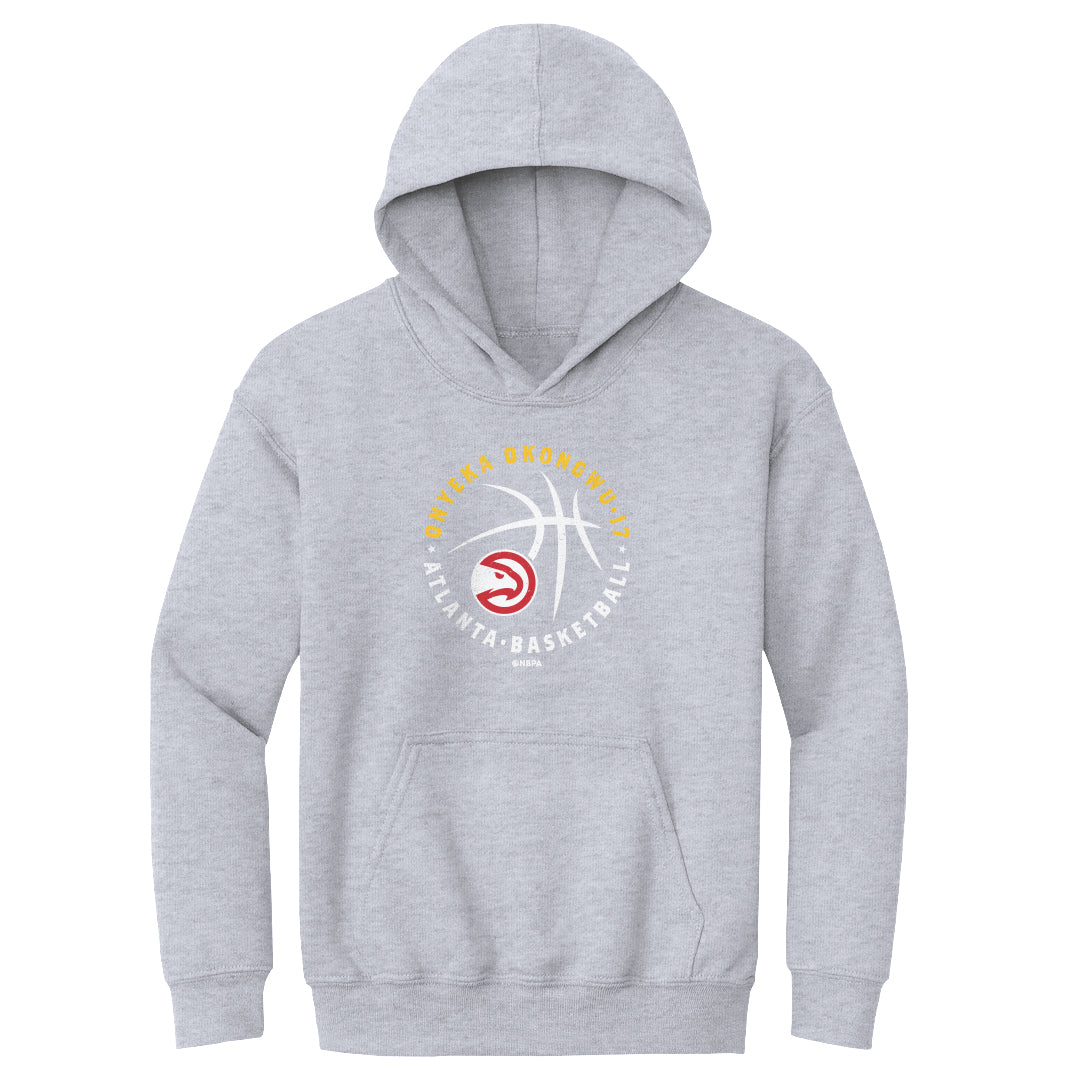 Onyeka Okongwu Atlanta Hawks Player Ball WHT
