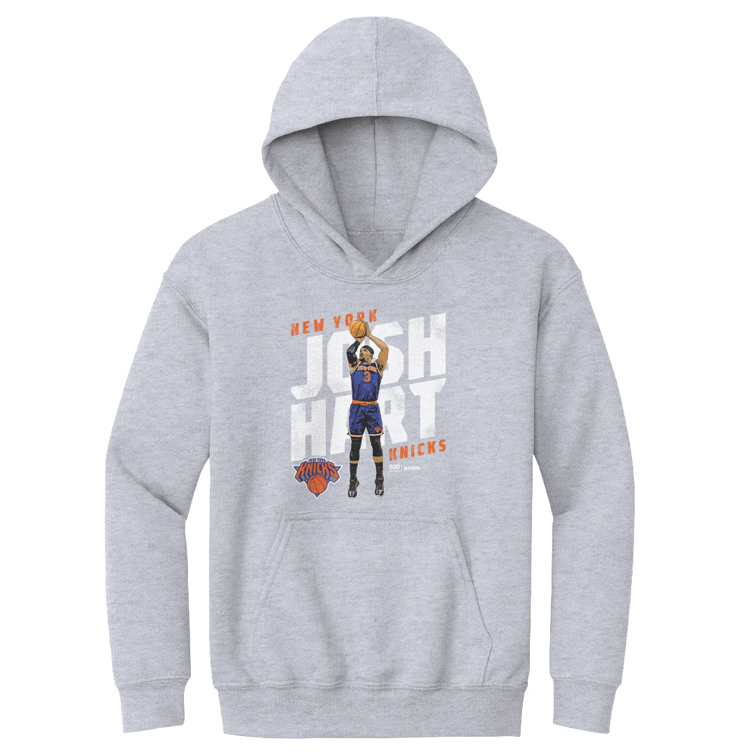 Josh Hart New York Knicks Slant WHT