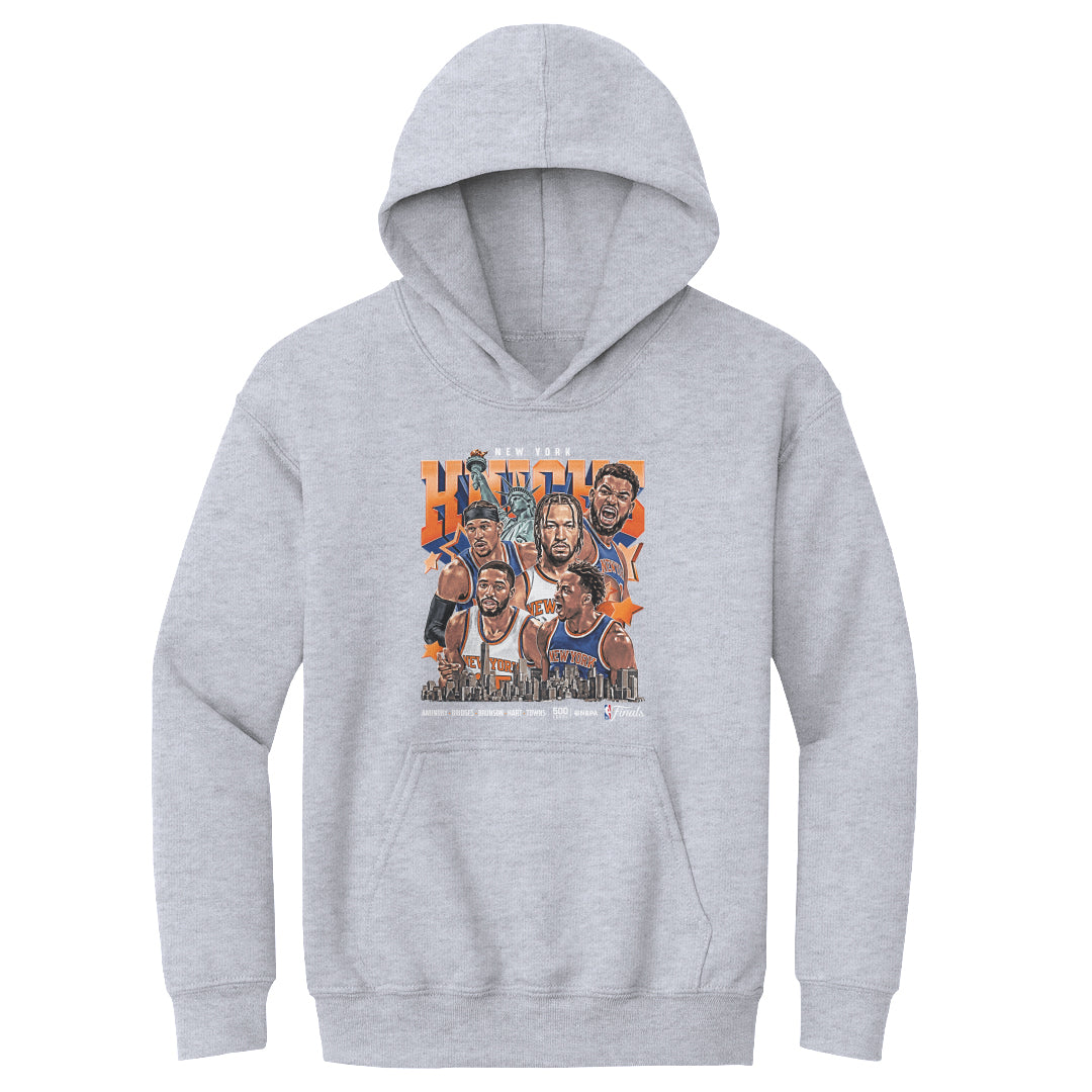 New York Knicks NBA Finals 2026 Collage WHT
