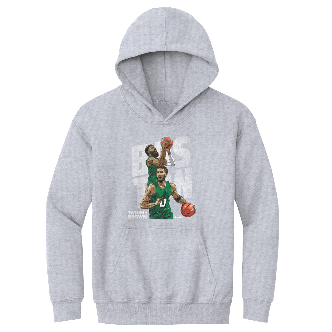 Jayson Tatum & Jaylen Brown Boston Duo WHT