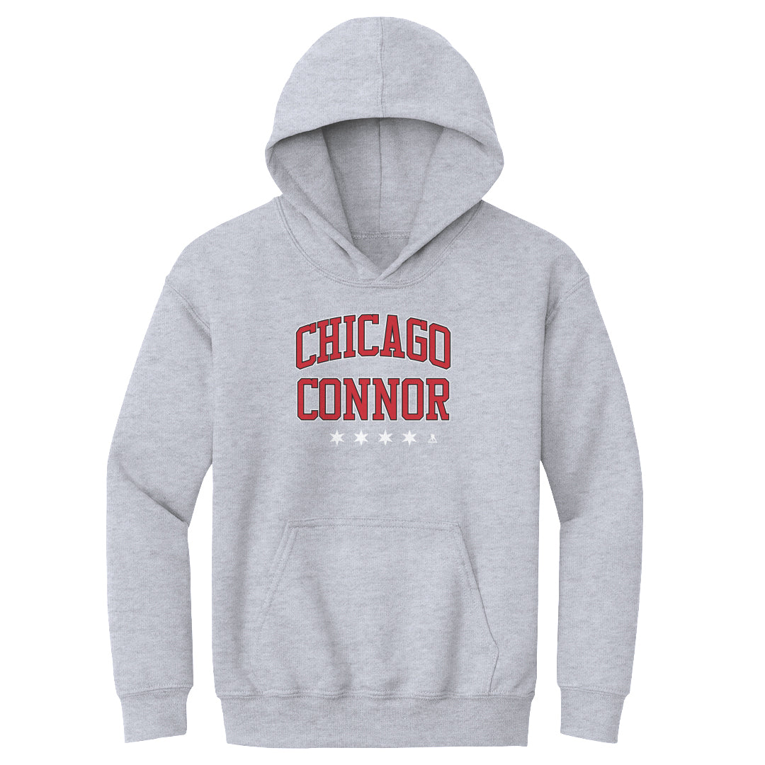 Connor Bedard Chicago Athletic Font WHT