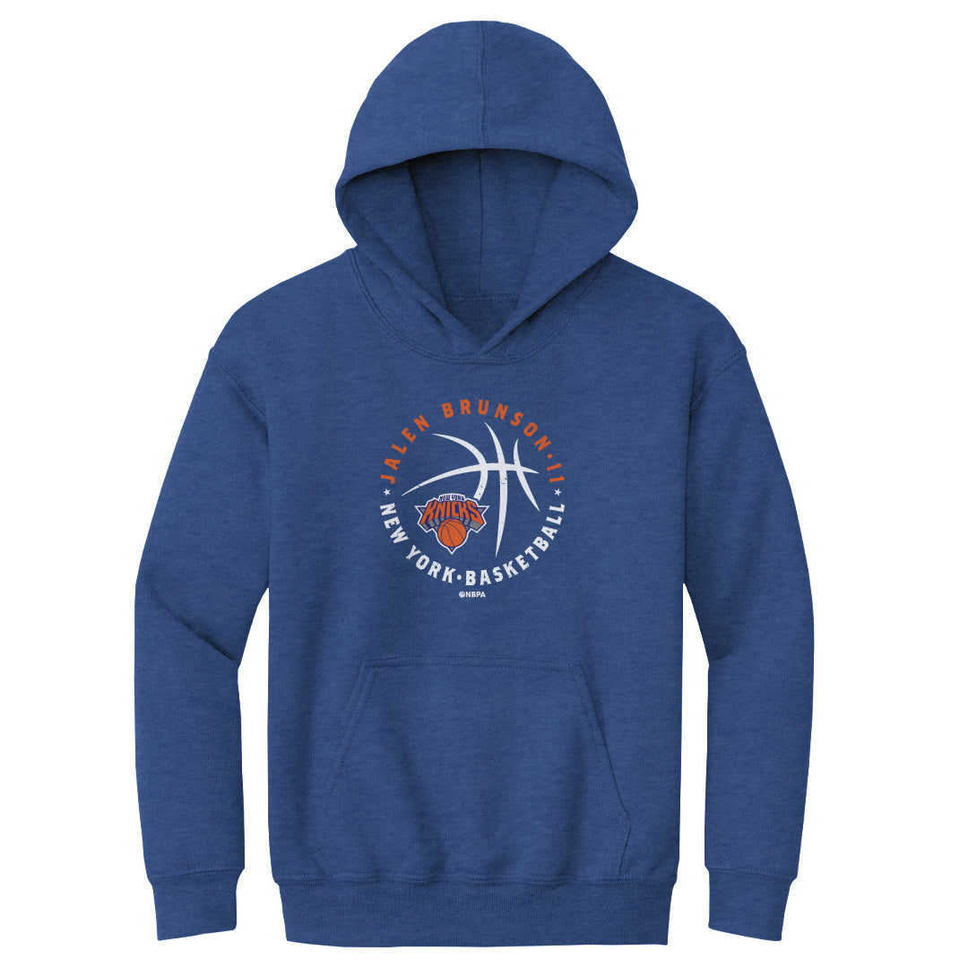 Jalen Brunson New York Knicks Player Ball WHT