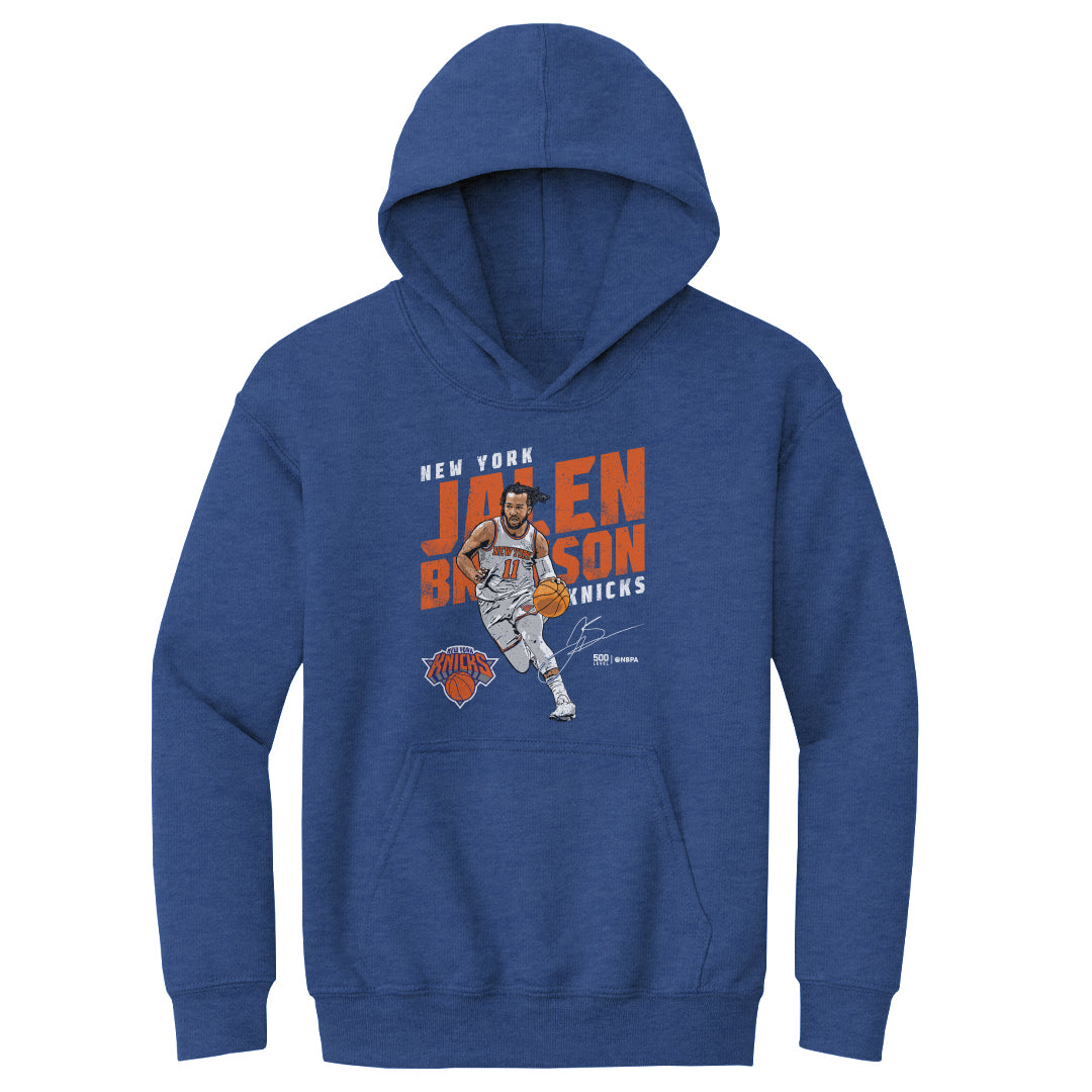 Jalen Brunson New York Knicks Slant WHT